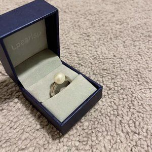 Natural pearl 925 Sterling Silver Ring